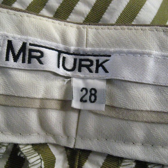 🩳 Mister Mr. Trina Turk Vertical Stripe Men's Shorts 28 - Picture 4 of 6